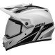 Capacete Bell Mx-9 Adventure Mips Alpine Gloss White / Black