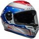 Capacete Bell Race Star DLX Flex Beaubier 24 Gloss White / Blue