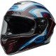 Capacete Bell Race Star DLX Flex Xenon Gloss Blue / Retina