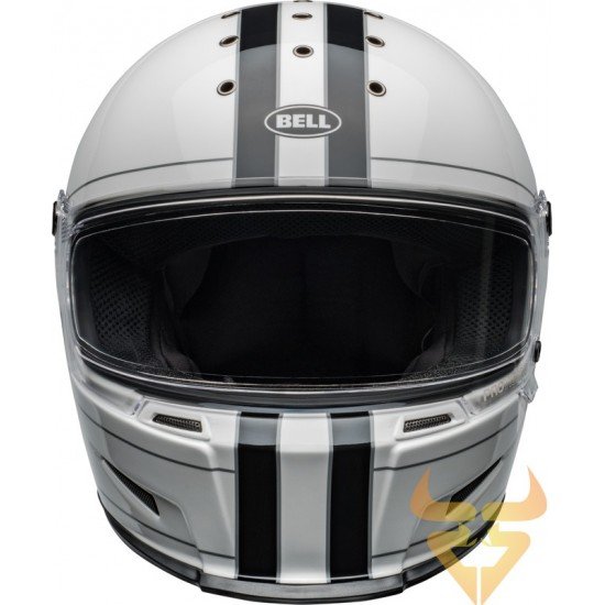 Capacete Bell Eliminator Steve McQueen Gloss White