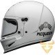 Capacete Bell Eliminator Steve McQueen Gloss White