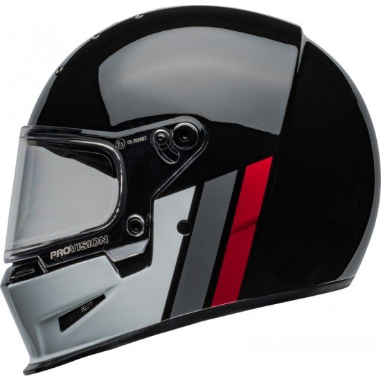 Capacete Bell Eliminator GT Gloss Preto / Branco