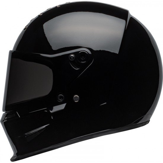 Capacete Bell Eliminator Solid preto Gloss