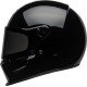 Capacete Bell Eliminator Solid preto Gloss