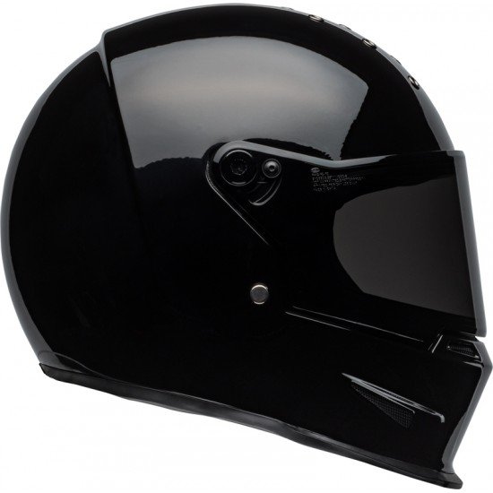 Capacete Bell Eliminator Solid preto Gloss