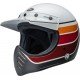 Capacete Bell Moto-3 RSD Saddleback Satin / Gloss White / Black