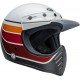 Capacete Bell Moto-3 RSD Saddleback Satin / Gloss White / Black