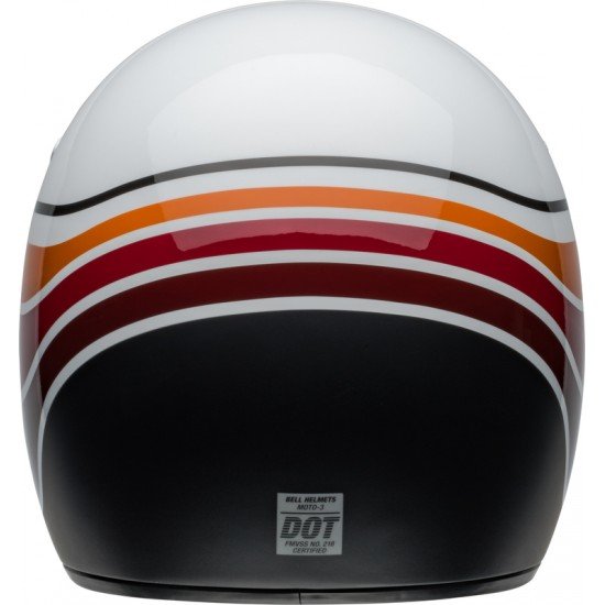 Capacete Bell Moto-3 RSD Saddleback Satin / Gloss White / Black