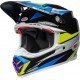 Capacete Bell Moto-9S Flex Pro Circuit 24 Gloss Black / Blue