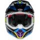 Capacete Bell Moto-9S Flex Pro Circuit 24 Gloss Black / Blue