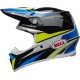 Capacete Bell Moto-9S Flex Pro Circuit 24 Gloss Black / Blue