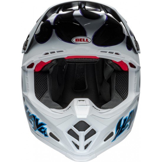 Capacete Bell Moto-9S Flex Slayco 24 Gloss White / Black