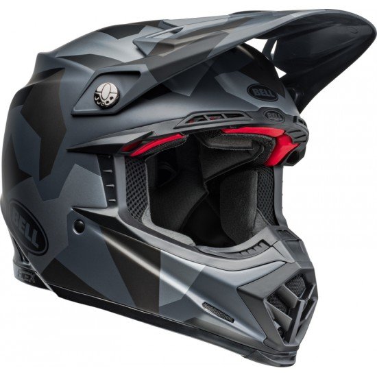 Capacete Bell Moto-9S Flex Rover Matte Gray Camo