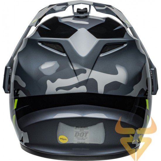 Capacete Bell Mx-9 Adventure Mips Alpine Gloss Met Gray / Camo