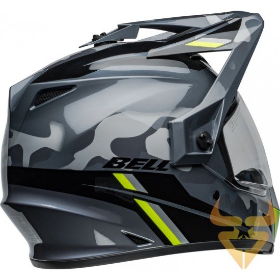 Capacete Bell Mx-9 Adventure Mips Alpine Gloss Met Gray / Camo