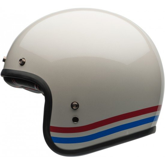 Capacete Bell Custom 500 Stripes Pearl