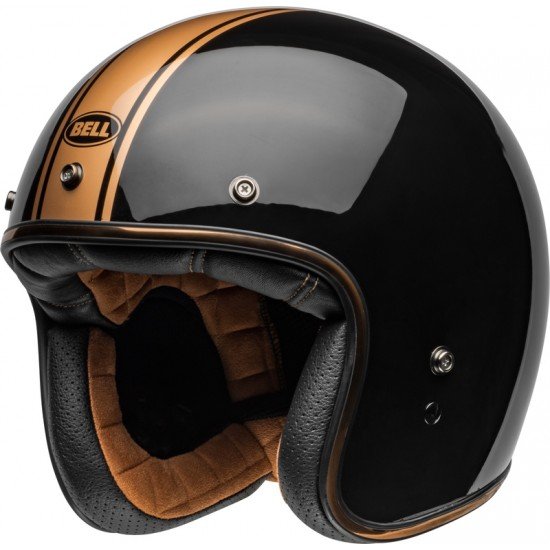 Capacete Bell Custom 500 Rally Gloss Black Bronze