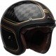 Capacete Bell Custom 500 Carbon RSD Checkmate Matte Gloss Black / Gold