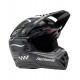 Capacete Bell Moto-10 Spherical Mips Fasthouse Raven Matte Black / White