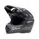 Capacete Bell Moto-10 Spherical Mips Fasthouse Raven Matte Black / White