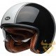 Capacete Bell TX501 Rally Gloss Black / White