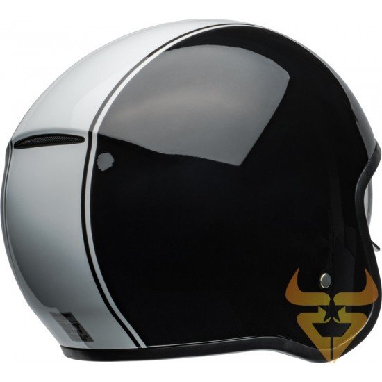 Capacete Bell TX501 Rally Gloss Black / White