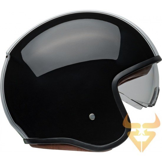 Capacete Bell TX501 Rally Gloss Black / White