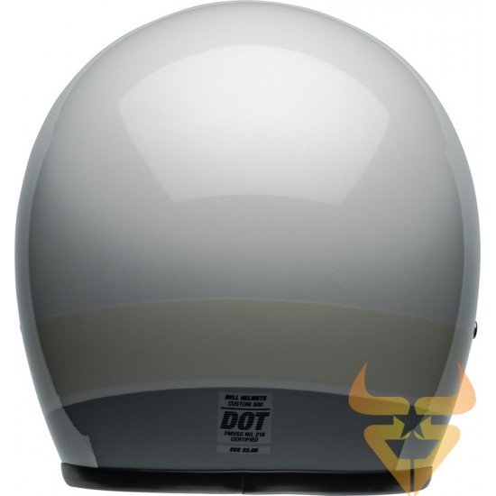 Capacete Bell Custom 500 Apex Gloss Silver Flake