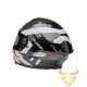 Capacete Bell Race Star DLX Hello Cousteau Equidae Matte Gloss Black / Gray