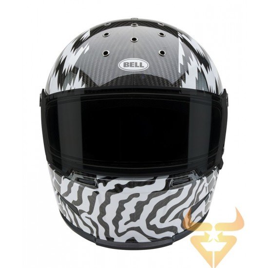 Capacete Bell Eliminator Carbon Deathspray Gloss