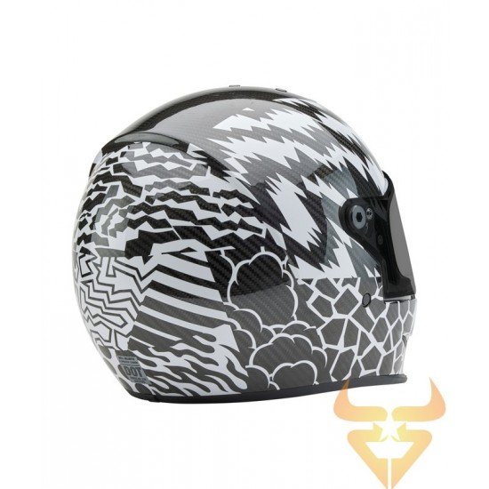 Capacete Bell Eliminator Carbon Deathspray Gloss