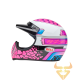 Capacete Bell Moto-3 Deathspray Gloss Pink Purple