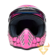 Capacete Bell Moto-3 Deathspray Gloss Pink Purple