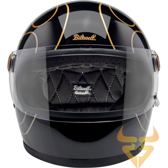 Capacete BILTWELL Gringo SV Gloss Gold / Black