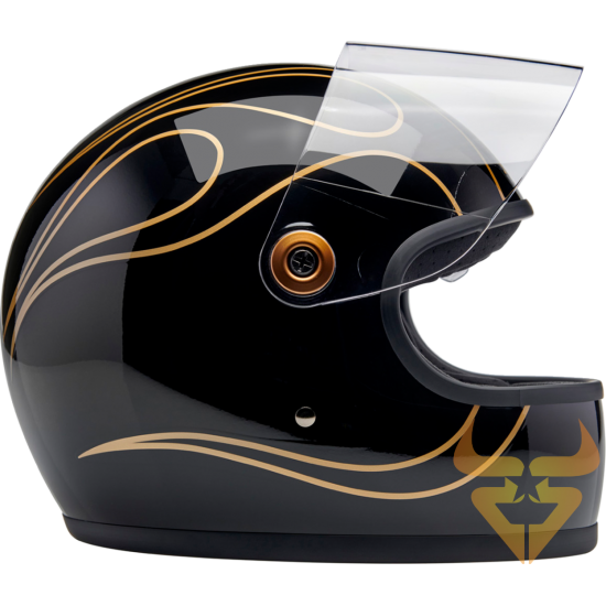 Capacete BILTWELL Gringo SV Gloss Gold / Black