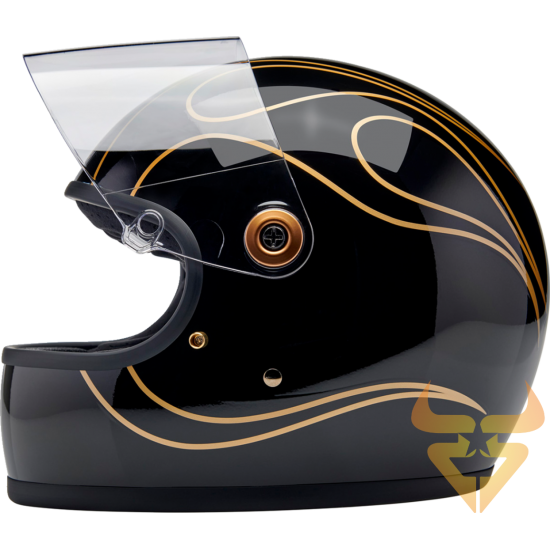 Capacete BILTWELL Gringo SV Gloss Gold / Black