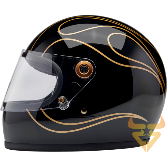 Capacete BILTWELL Gringo SV Gloss Gold / Black