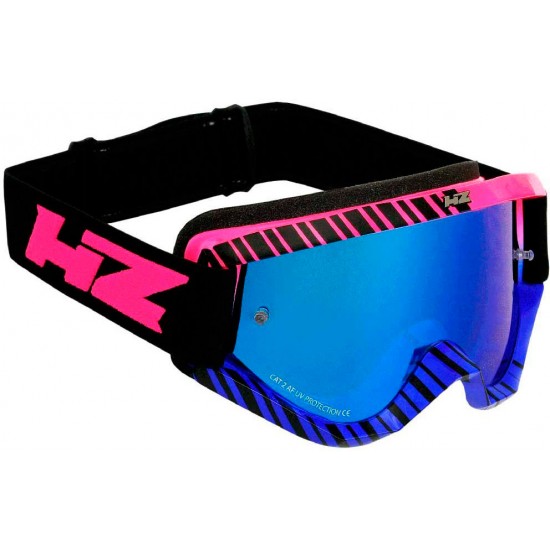 Oculos HZ "GRID" Azul/Rosa Hz Goggles