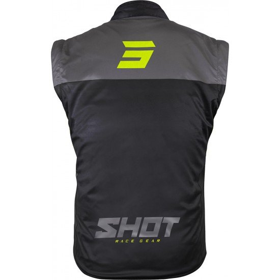 Casaco S/Mangas BODYWARMER LITE 3.0 Preto/Amarelo Neon Shot