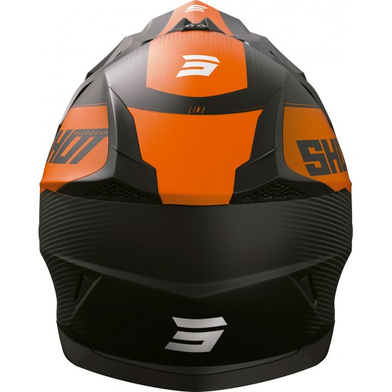 Capacete PULSE LINE Laranja Mate Shot