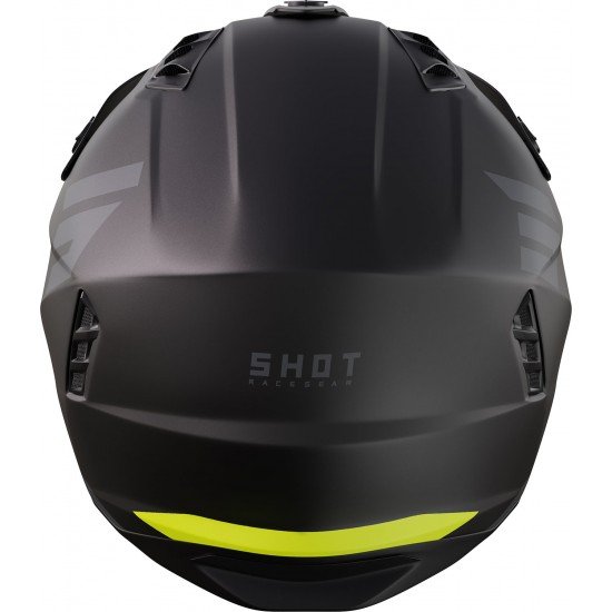 Capacete JUMP TRICKS Preto/Amarelo Neon Mate Shot