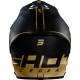 Capacete FURIOUS RAW 3.0 Shot Preto / Dourado