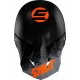 Capacete FURIOUS ROLL Shot Preto / Laranja Mate