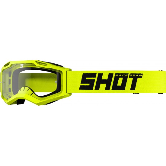 Oculos ASSAULT 2.0 SOLID Amarelo Neon Brilho Shot