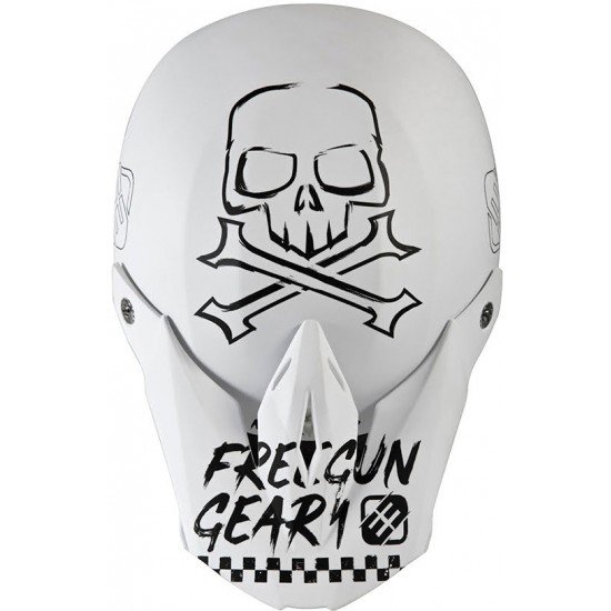 Capacete Criança Shot  FURIOUS XP-4 SPEED Branco mate Freegun