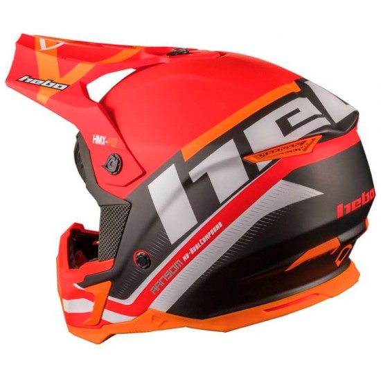 Capacete RANSOM Vermelho Hebo