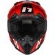 Capacete HMX-FO1 HERITAGE Vermelho/Preto Hebo