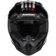 Capacete HMX-FO1 REPLICA POL TARRES Preto/Branco Hebo