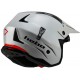 Capacete Trial ZONE 4 MONOCOLOR Branco Hebo