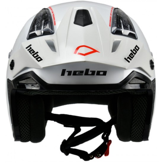 Capacete Trial ZONE 4 MONOCOLOR Branco Hebo